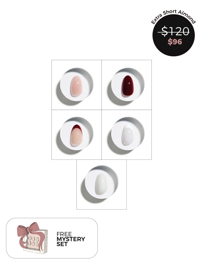 5 New Shades of Extra Short Almonds