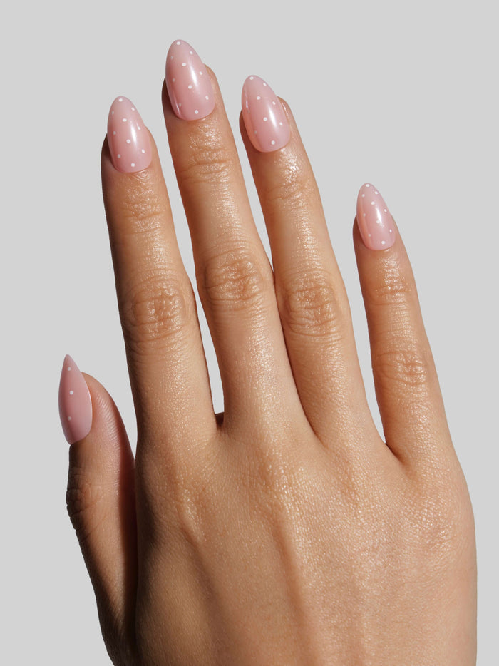 Angel Glaze Dot (Short Almond)