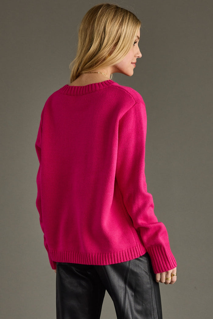 Après Sweater - Bright Pink