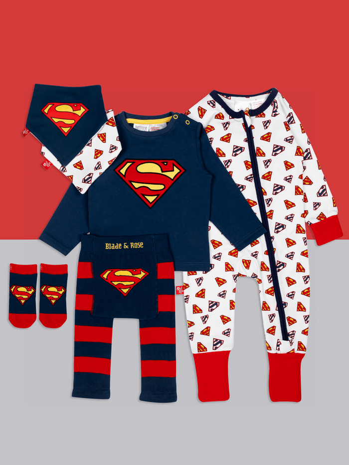 Blade & Rose x Superman™ Logo Bib
