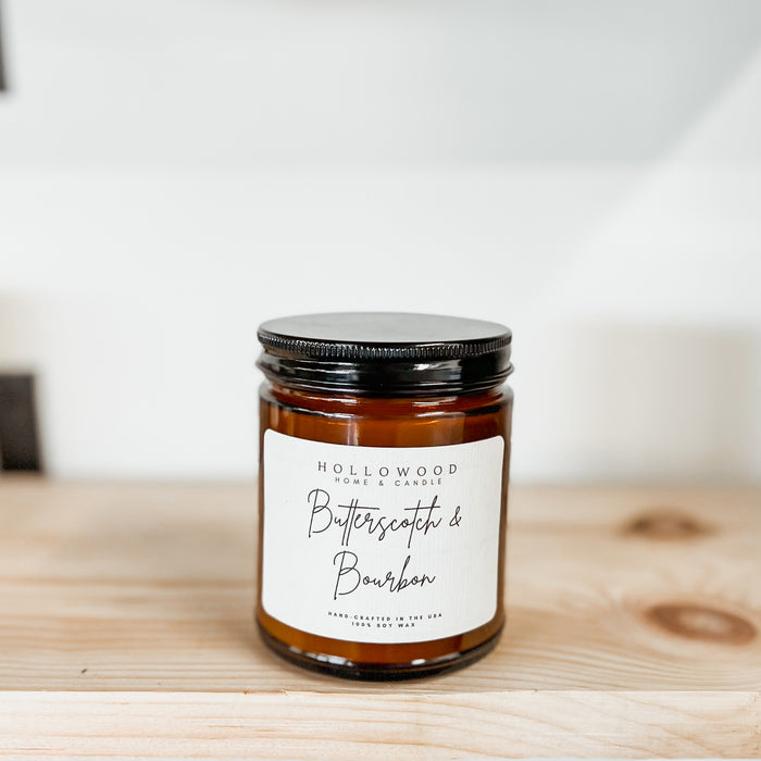 BUTTERSCOTCH & BOURBON | CANDLE BAR CANDLE