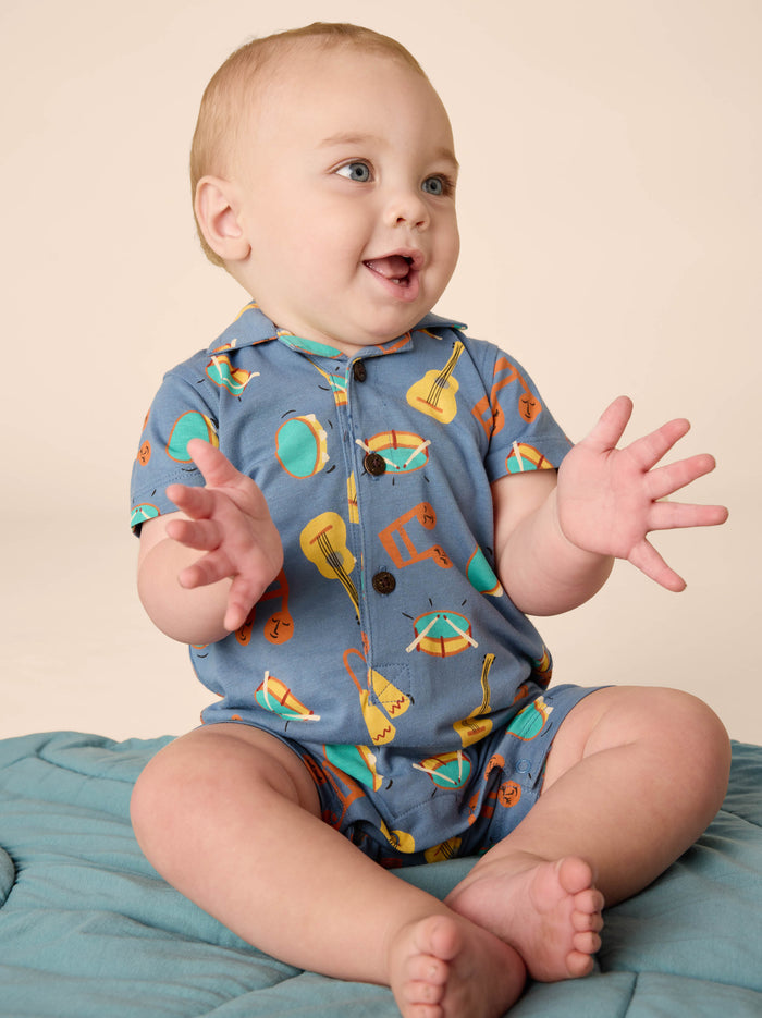 Camp Collar Romper