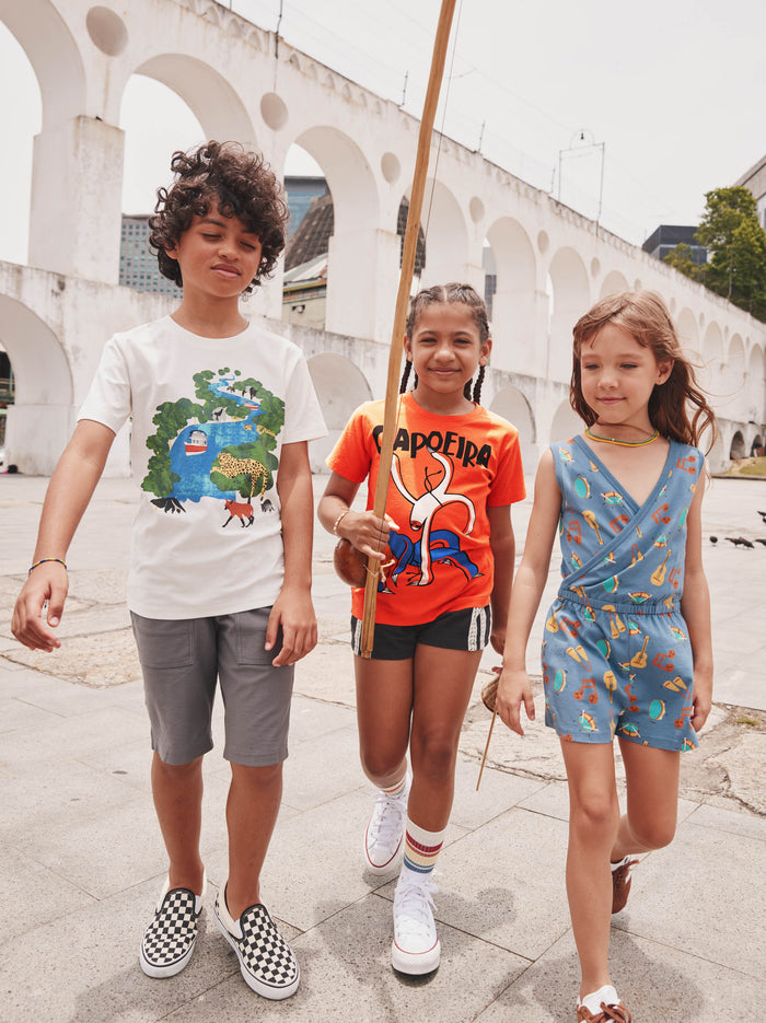 Capoeira Sloths Graphic Tee