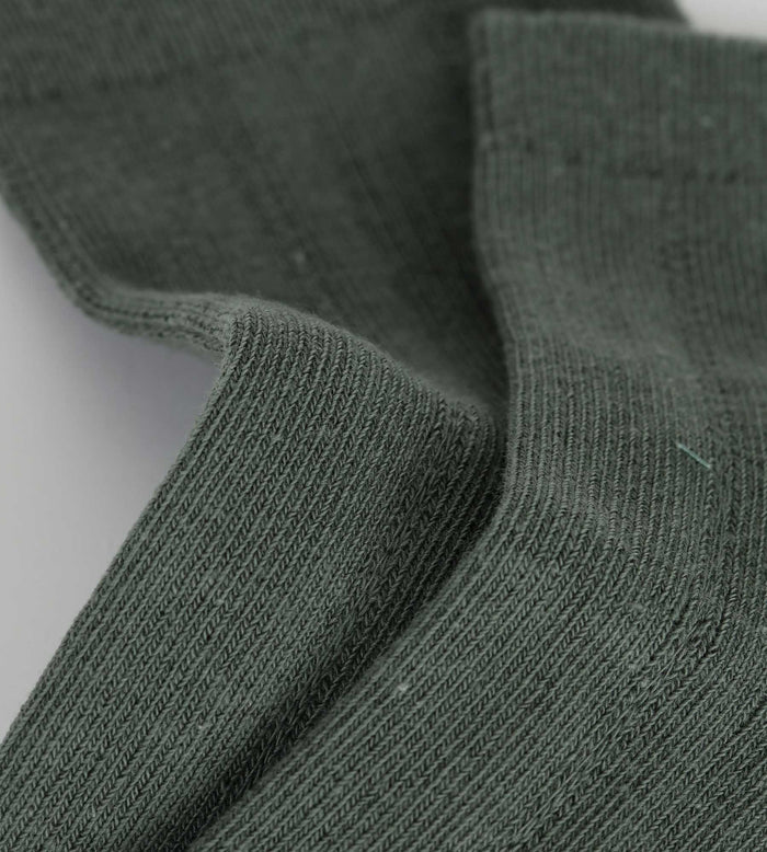 Chaussettes femme en coton pointelle Vert Iceberg La Mode de Dim