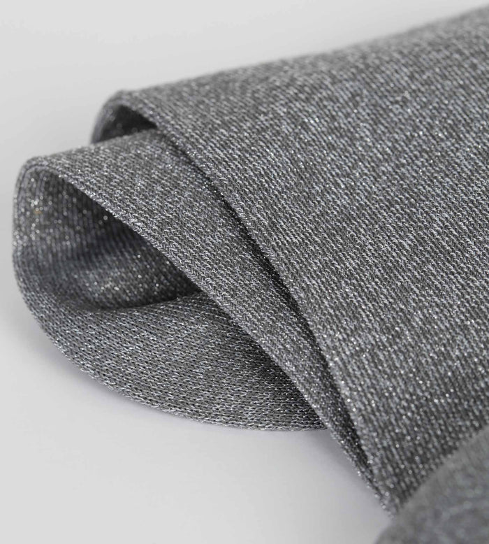 Chaussettes femme en lurex Gris Dim Mode