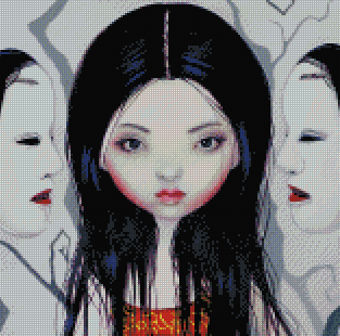 Faceless Ghost Half-Crop