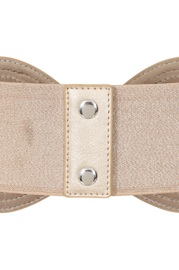 Gürtel , Heartbeat Elastic Belt, Gold