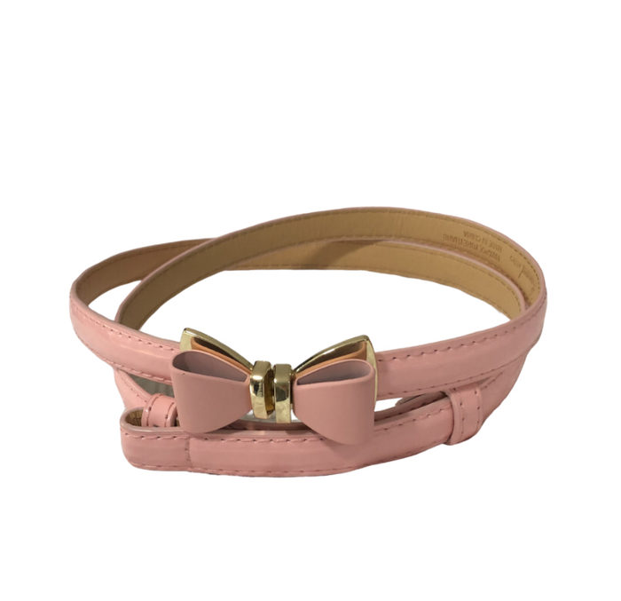 Gürtel Ocean Avenue mit Schleifchen, Nude oder Rosa