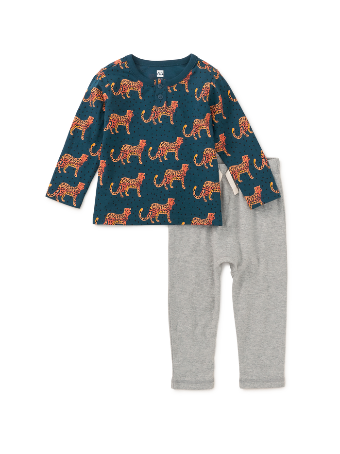 Henley Baby Set