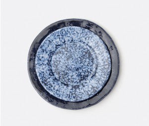 Isla Spotted Navy Dinner Plate - RSVP Style