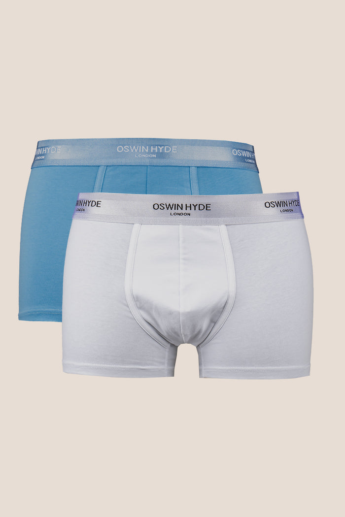 Oswin Hyde Ivor boxer trunks 2-pack - Premium cotton underwear with comfort waistband