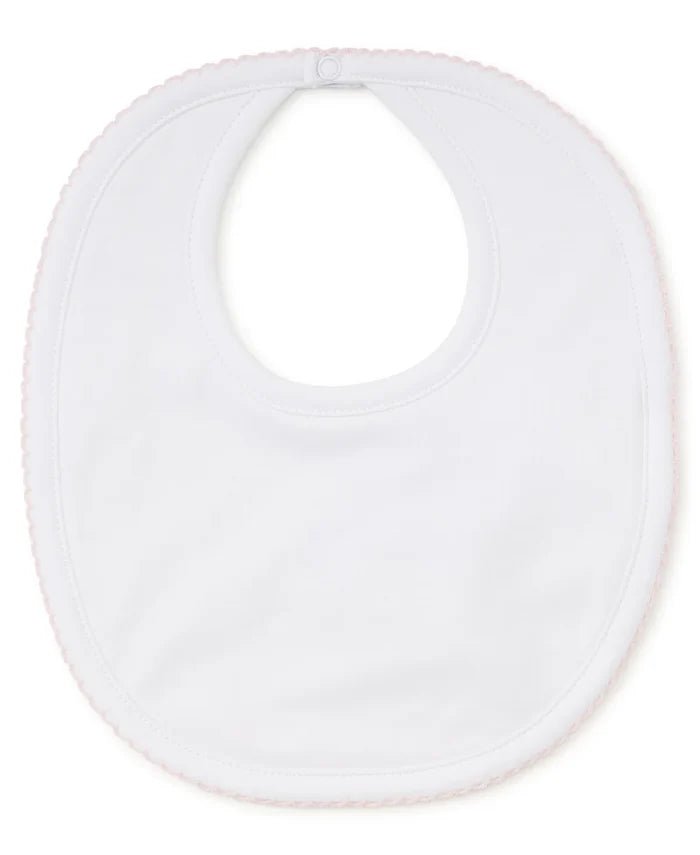 Kissy Kissy White/Pink Kissy Basics Bib