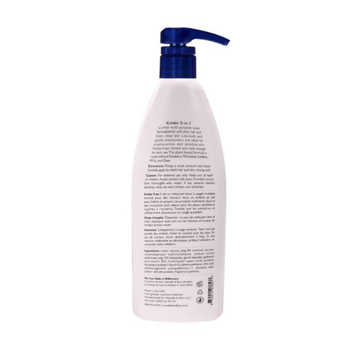 Noodle & Boo Kinder 3-in-1 Shampoo, Conditioner & Body Wash (16 oz)
