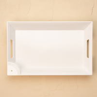 pinstripes melamine tray