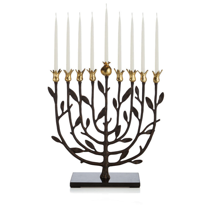 Pomegranate Kosher Menorah - RSVP Style