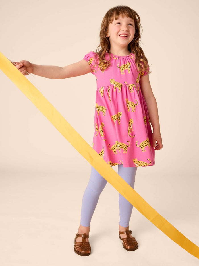 Puff Sleeve Empire Dress