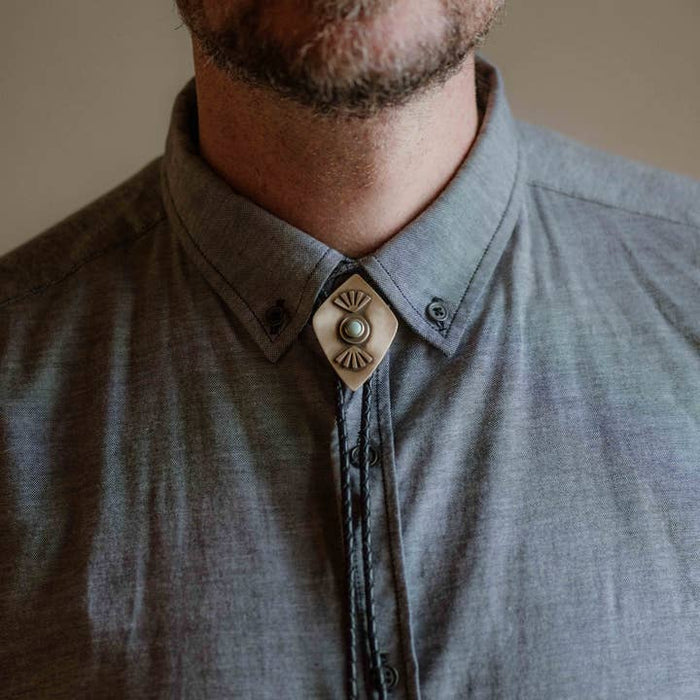 Rimini Bolo Tie: Black