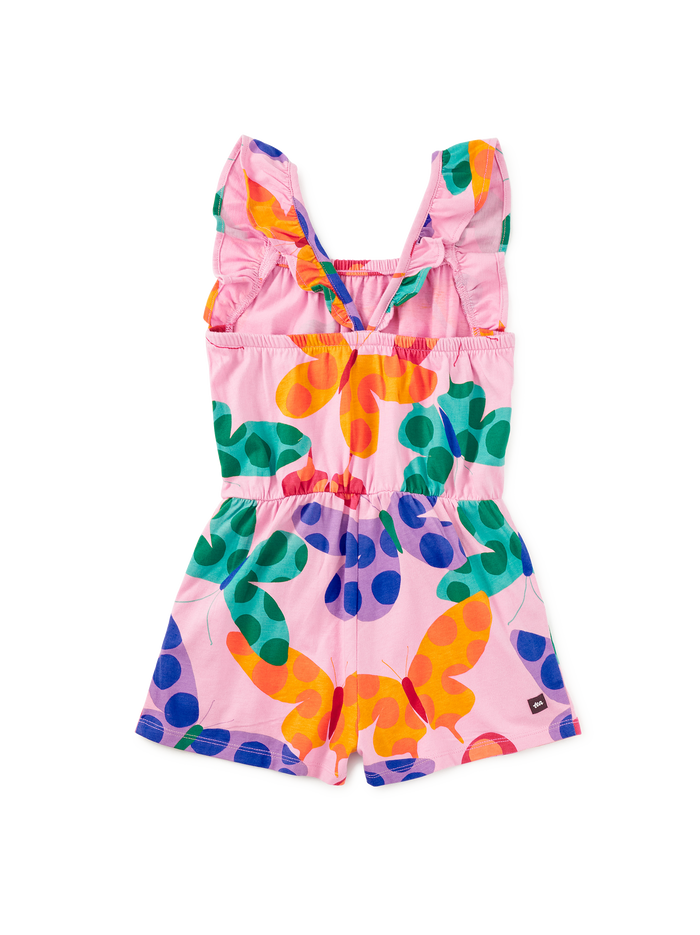 Ruffle Strap Romper