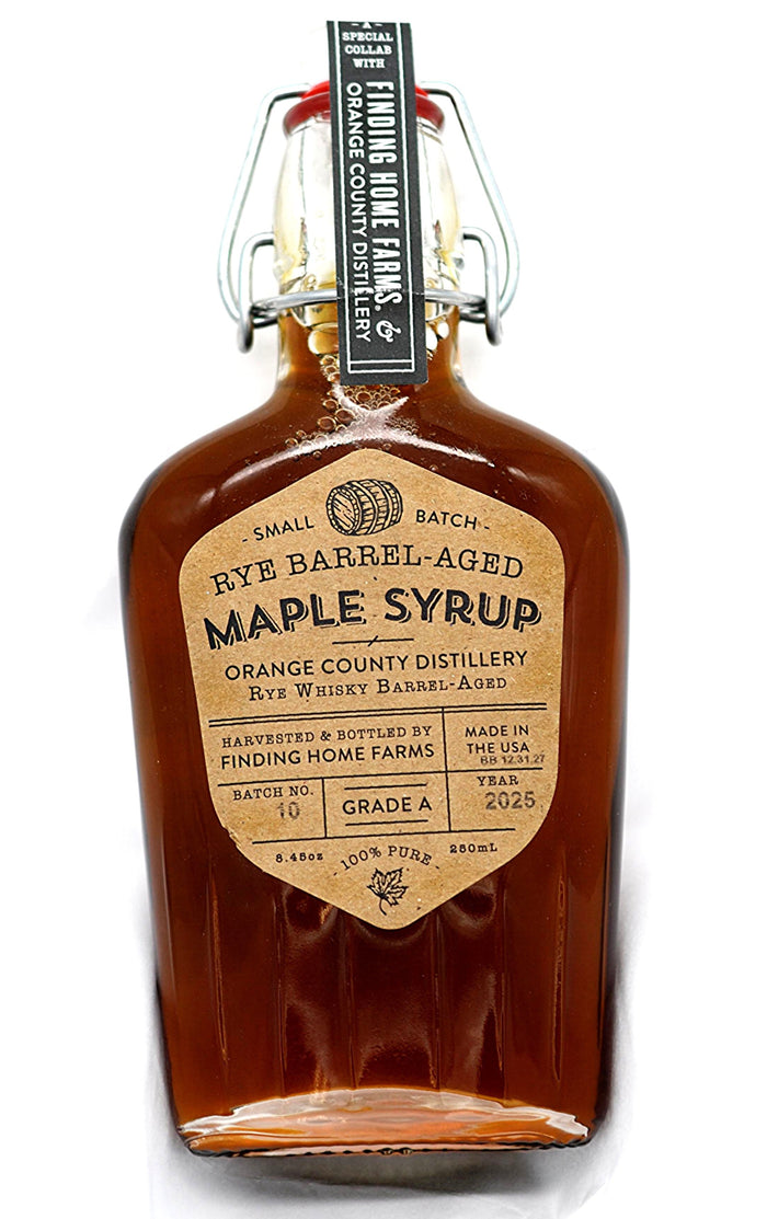 Rye Barrel-Aged Maple Syrup
