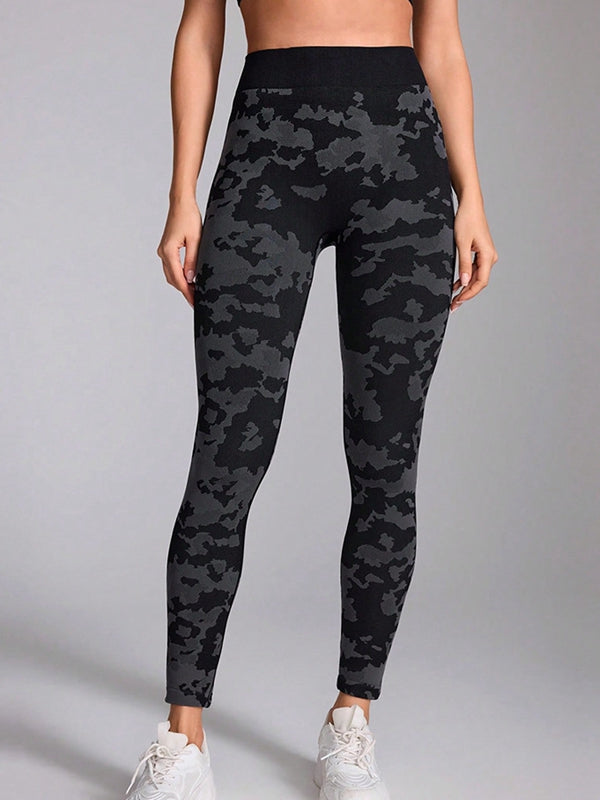 Seamless Camouflage Hot Booty Leggings