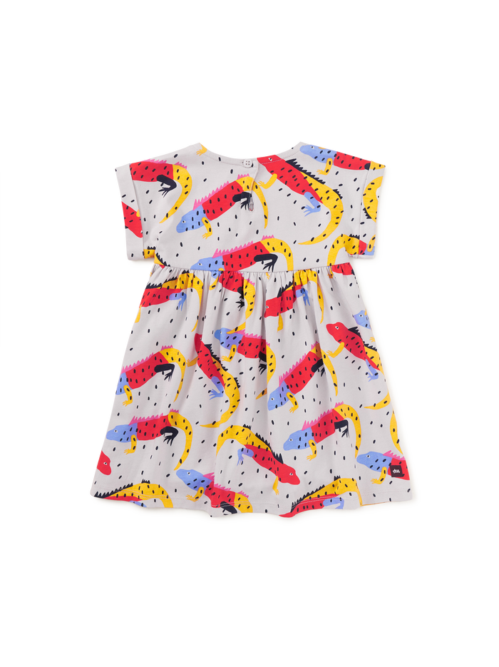 Short Sleeve Empire Dress