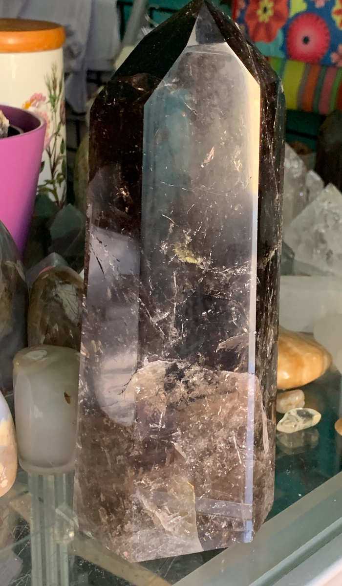 Smoky Quartz Tower