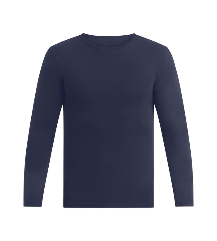 T-shirt homme à manches longues Bleu Dim Thermal