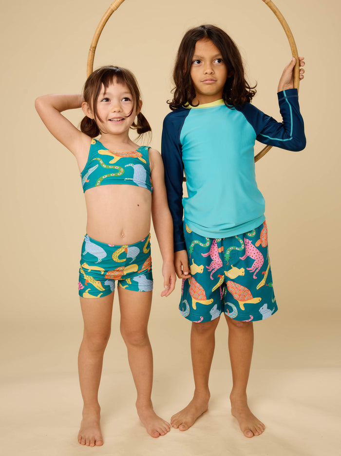 Tankini And Board Shorts Swim Set