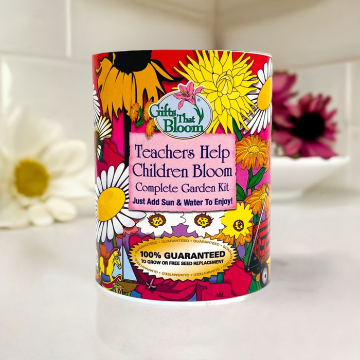Teachers Help Children Bloom Garden Grocan Seed Kit