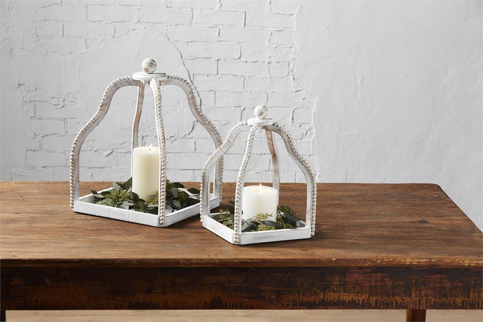 The Belvedere Beaded Lantern Set