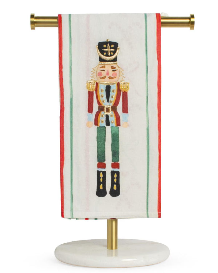 The Royal Standard Merry Nutcracker Hand Towel