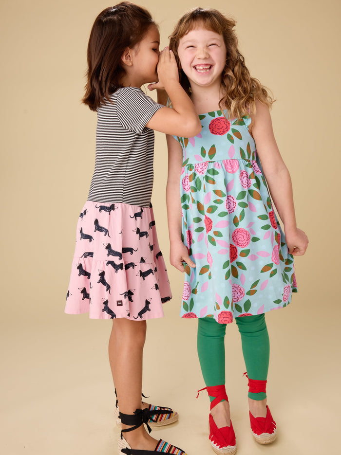 Tier Skirted Twirl Dress