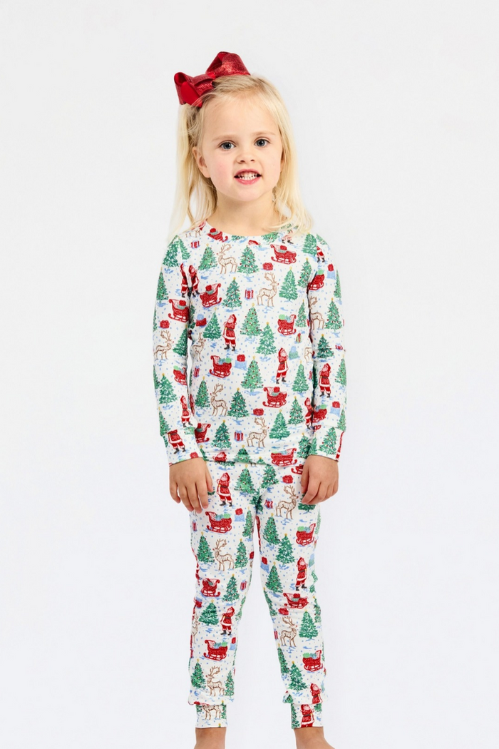 Toddler Annie Pajama Pant Set - Tidings