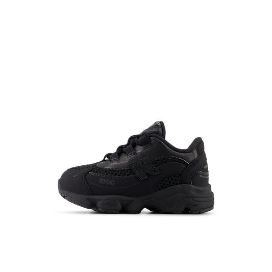 1000 Bungee Lace Triple Black TD