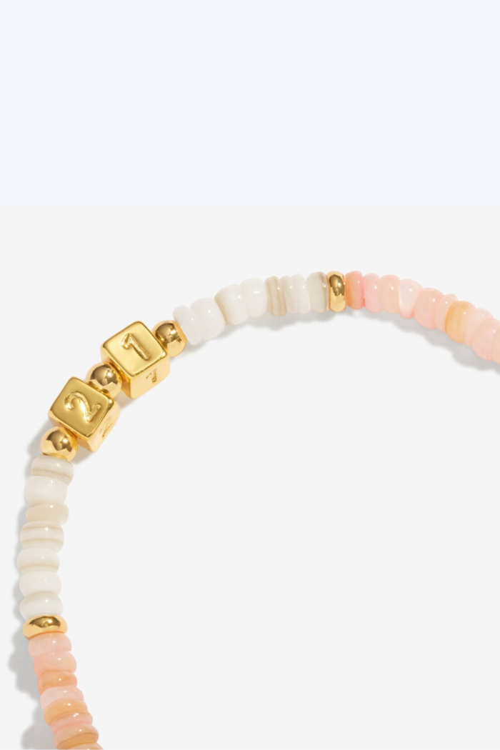 21st Birthday Bracelet