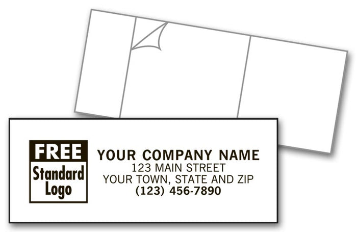 23096 Pressure Sensitive Identity Labels 1 x 2 1/2" QTY 1000