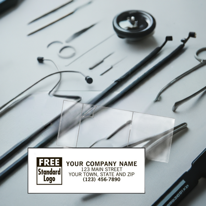 23096 Pressure Sensitive Identity Labels 1 x 2 1/2" QTY 1000
