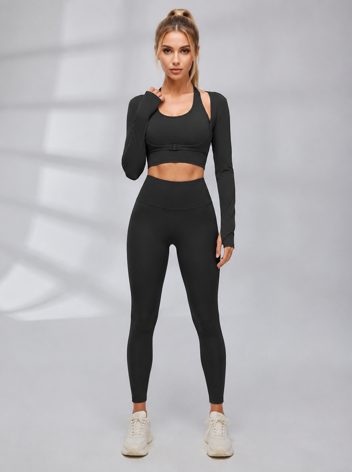 3-in-1 Adjustable Buckle Layer Fitness Set