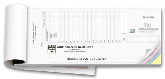5Forms 100018 Classic Design 2-Part Booked Deposit Tickets8 7/8x3 3/8"