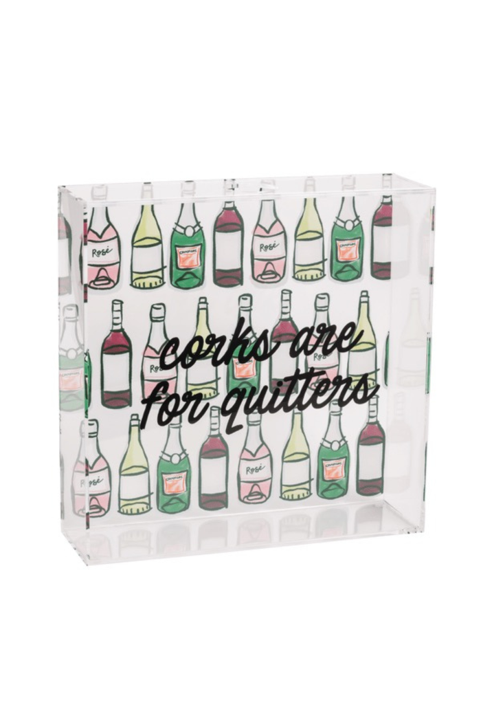 Acrylic Cork Displayer