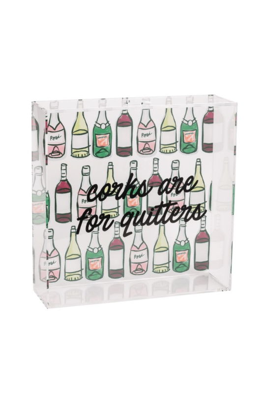 Acrylic Cork Displayer