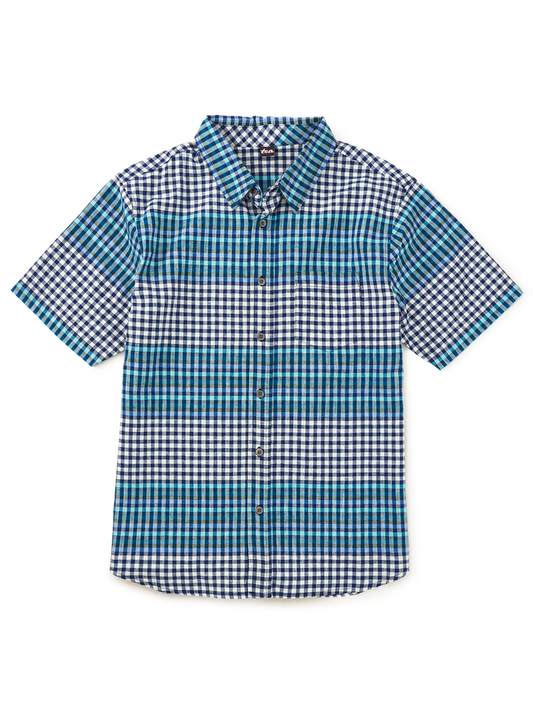Adult Button-Up Woven Shirt