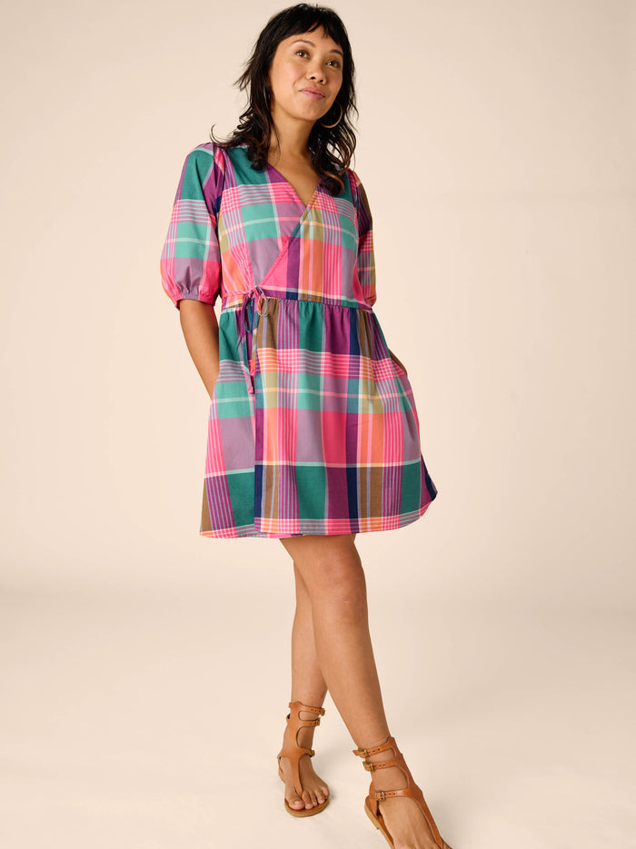 Adult Mini Wrap Dress