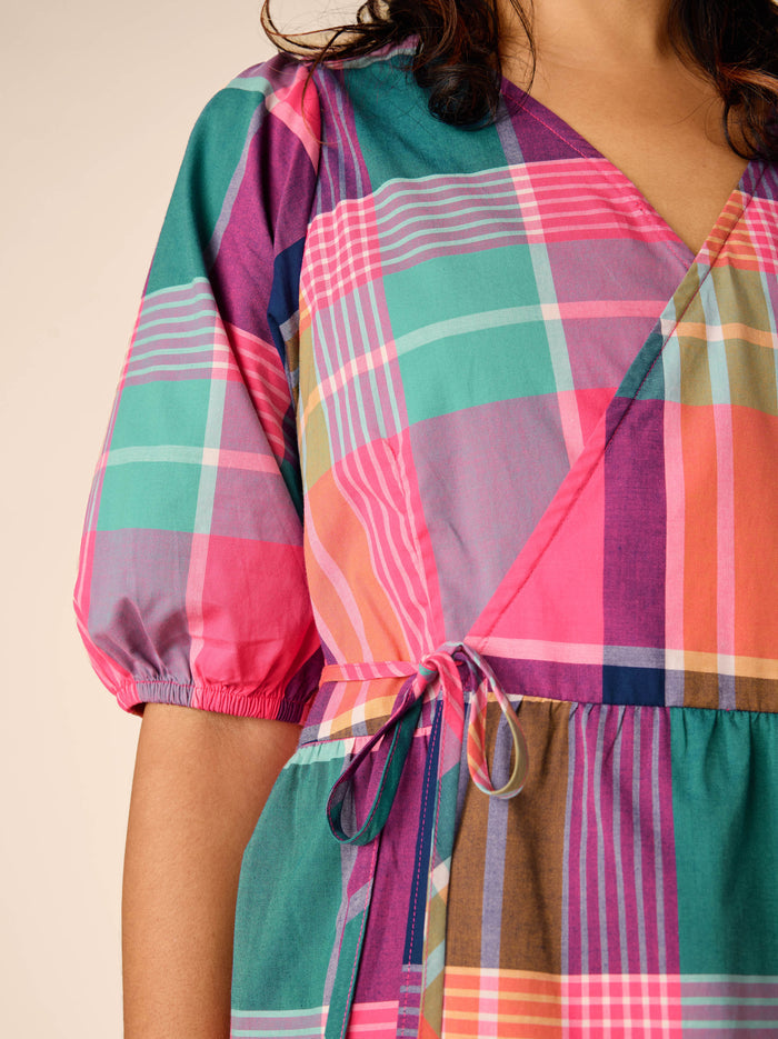 Adult Mini Wrap Dress