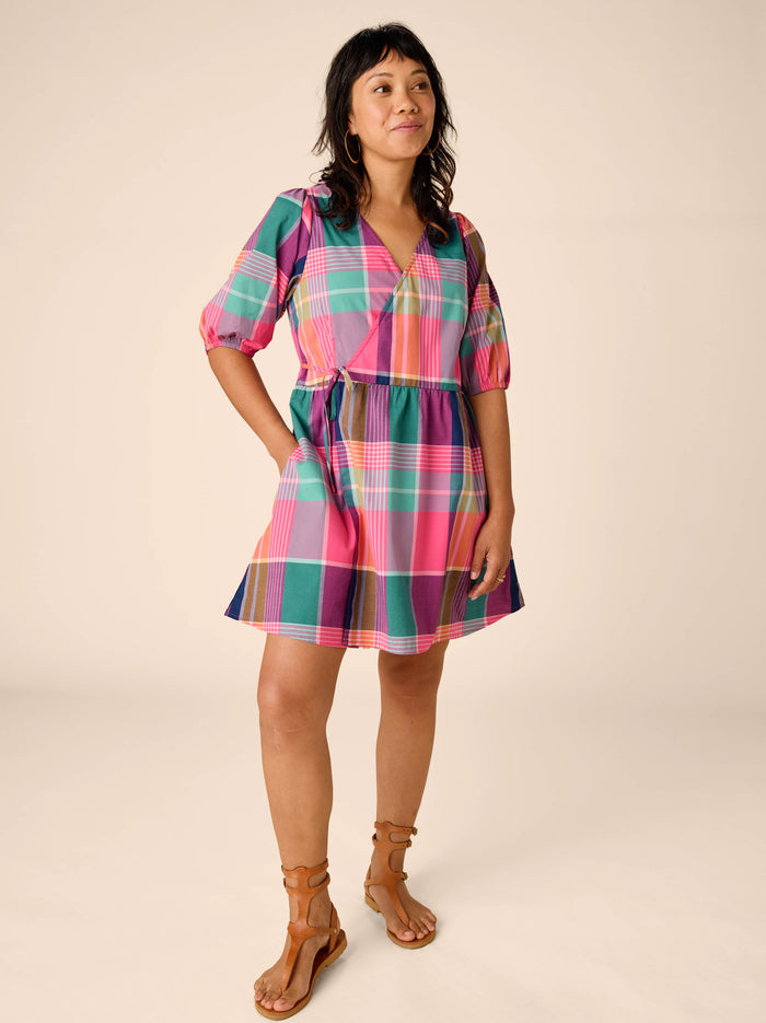 Adult Mini Wrap Dress