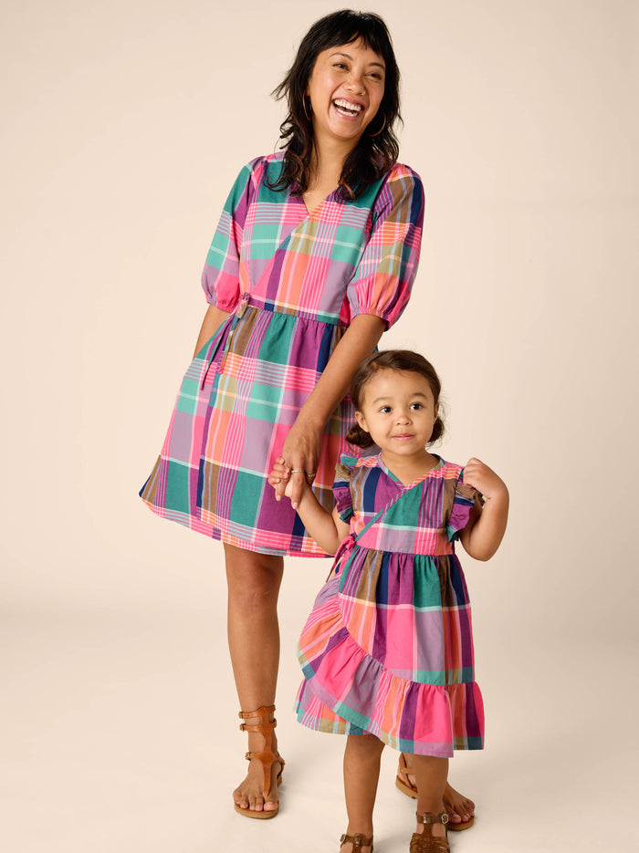 Adult Mini Wrap Dress
