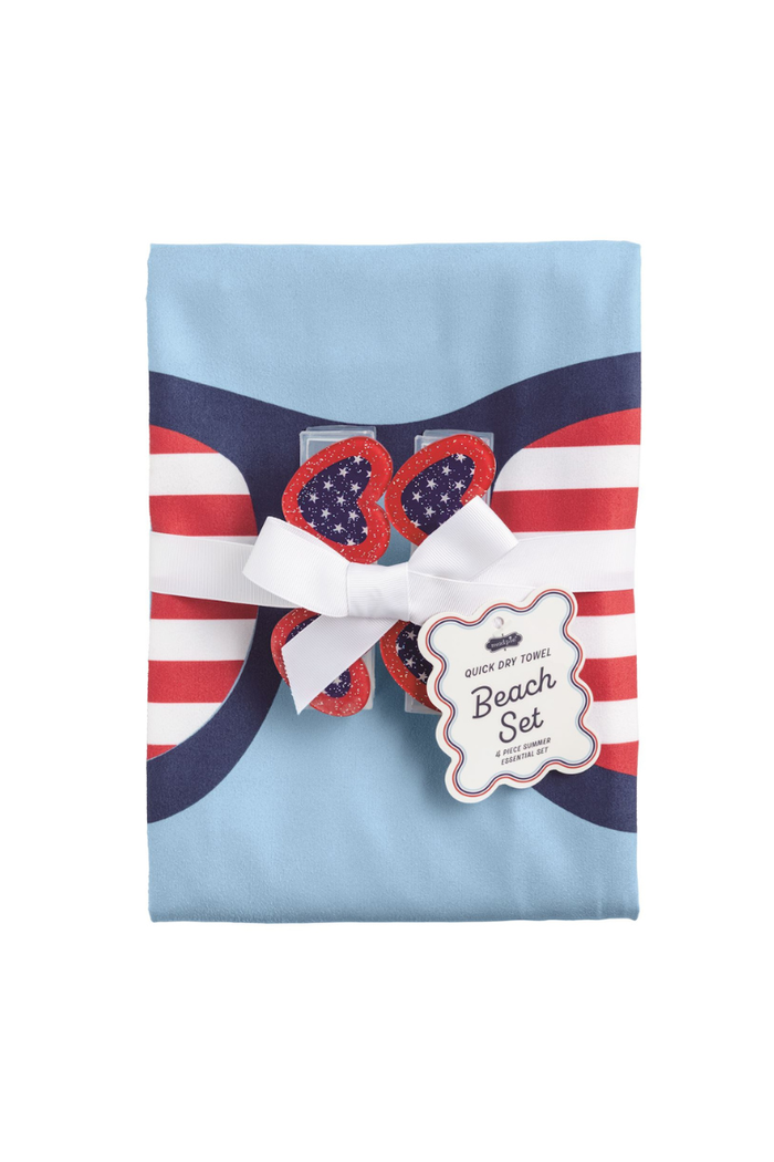 Americana Quick Dry Towel Sets - FINAL SALE
