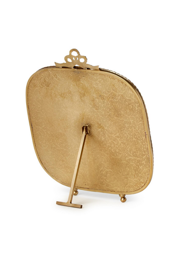Antique Gold Finish Vanity Mirror
