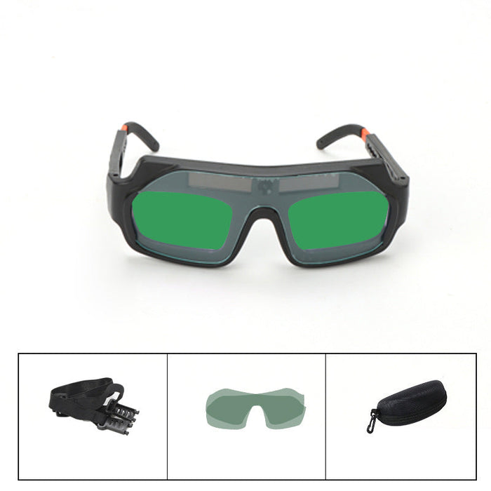 1 Pair*Goggles + 1*Glasses Case + 5*Replacement Protective Lenses / 1 pair