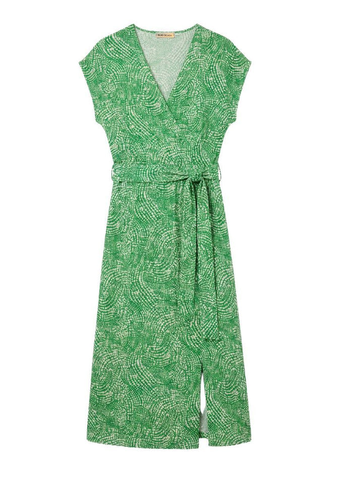 Dresses Blue Cicada Ava Dress Pebbles O/S / Pebbles Apoella